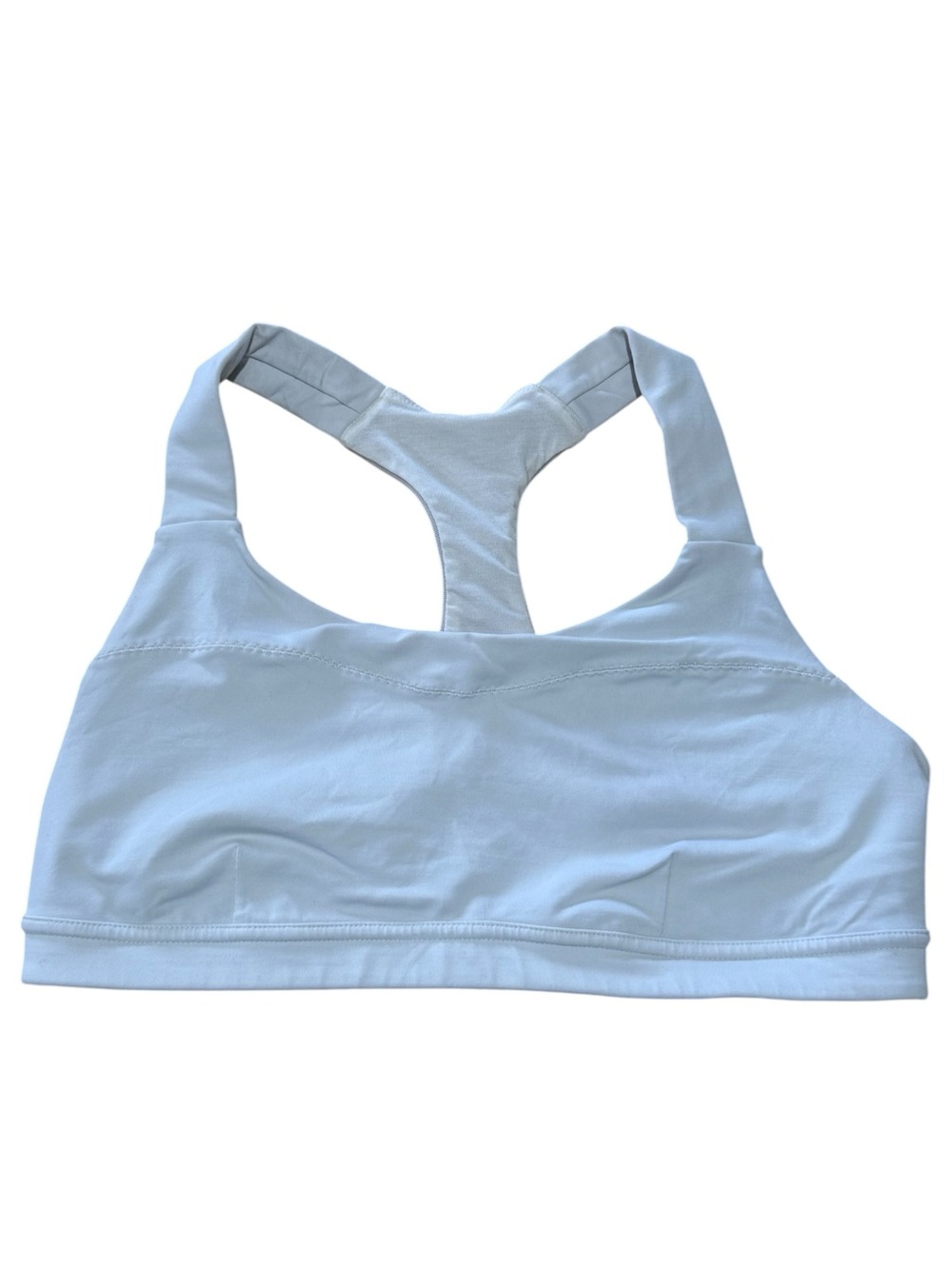 Lululemon Light Blue Racerback Sports Bra Size 8